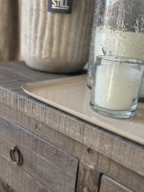 Metalen tray vierkant