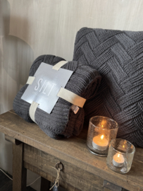 Plaid en kussen silt