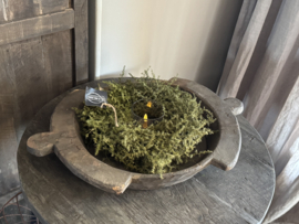 Houten schaal met ‘oren’