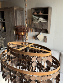 Ovale hanglamp - roest