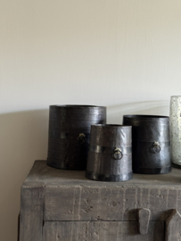 Metalen potten set (3) Loekie