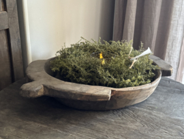 Houten schaal met ‘oren’