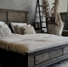 Houten bed Brit