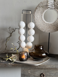 Ketting resin xl - wit
