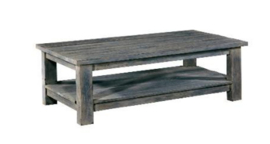 Salontafel met onderblad