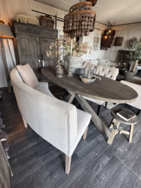 Ovale eettafel Adina - luksa