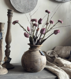 Zijde tulpen - donker lila