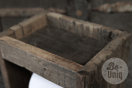 Toiletrolhouder met bakje