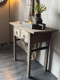 Sidetable met 2 lades