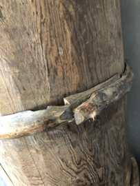 Houten grote authentieke emmer (nummer 2)