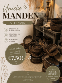 Unieke manden india 20cm