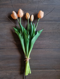 Real touch tulpen - zalm