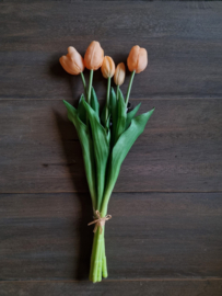 Real touch tulpen - zalm