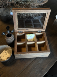 Houten thee doos | lena