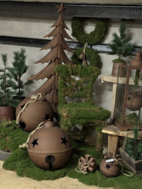 Metalen kerstboom 160cm.