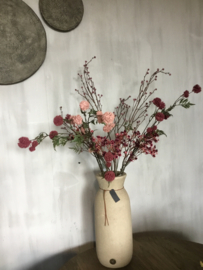 Tak met roze balletjes