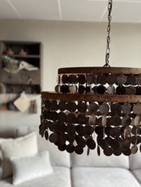 Ovale hanglamp - roest