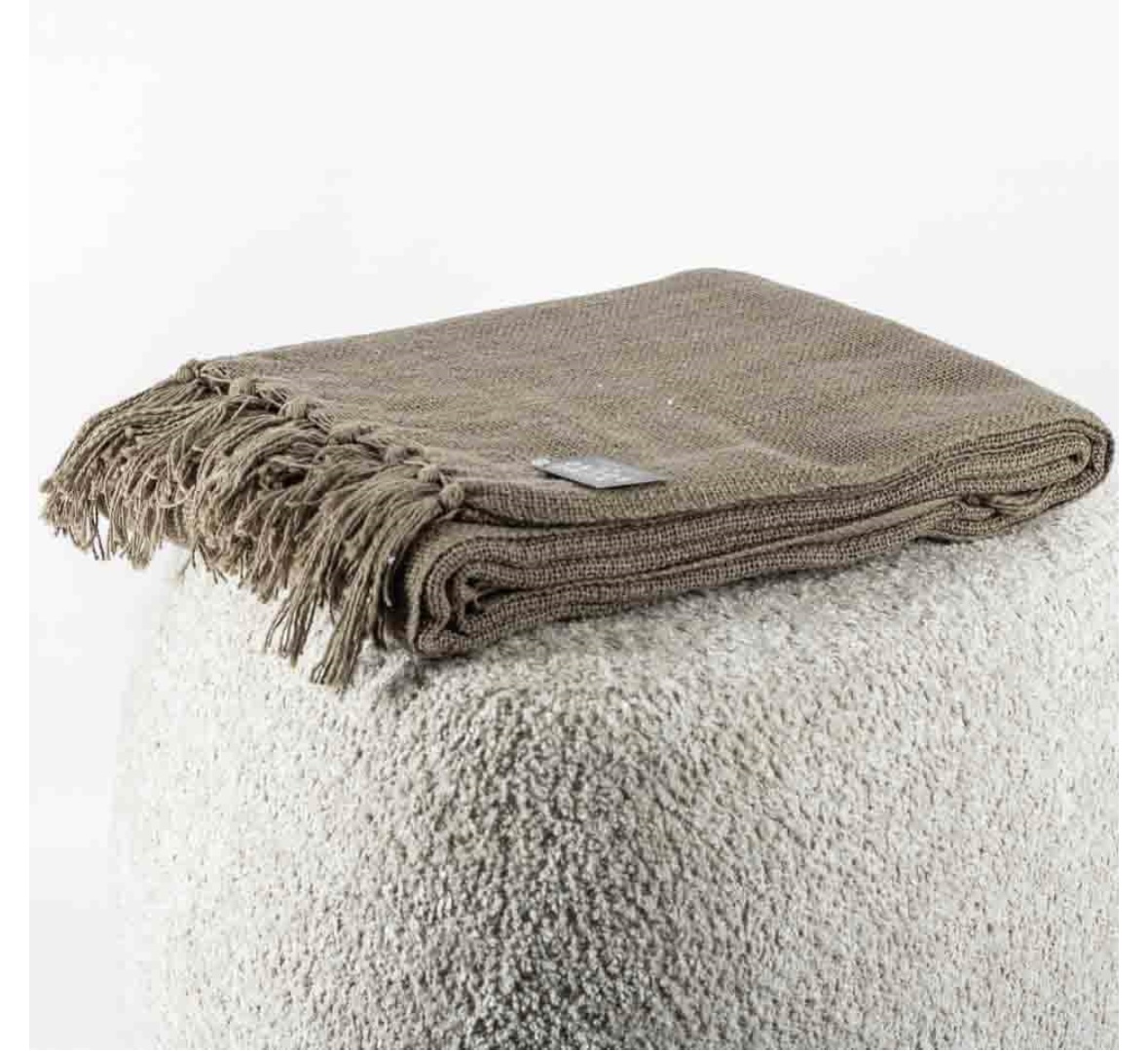 Taupe plaid