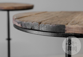 Bijzettafel oud hout | Tampa