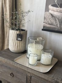 Metalen tray vierkant