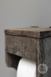 Toiletrolhouder met klepje