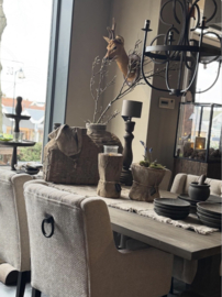 Landelijke ijzeren kroonluchter