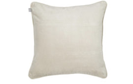 Silt kussen velvet light stone