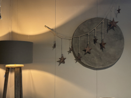 Metalen kerstslinger 150cm.