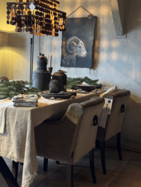 Hanglamp rechthoekig - roest