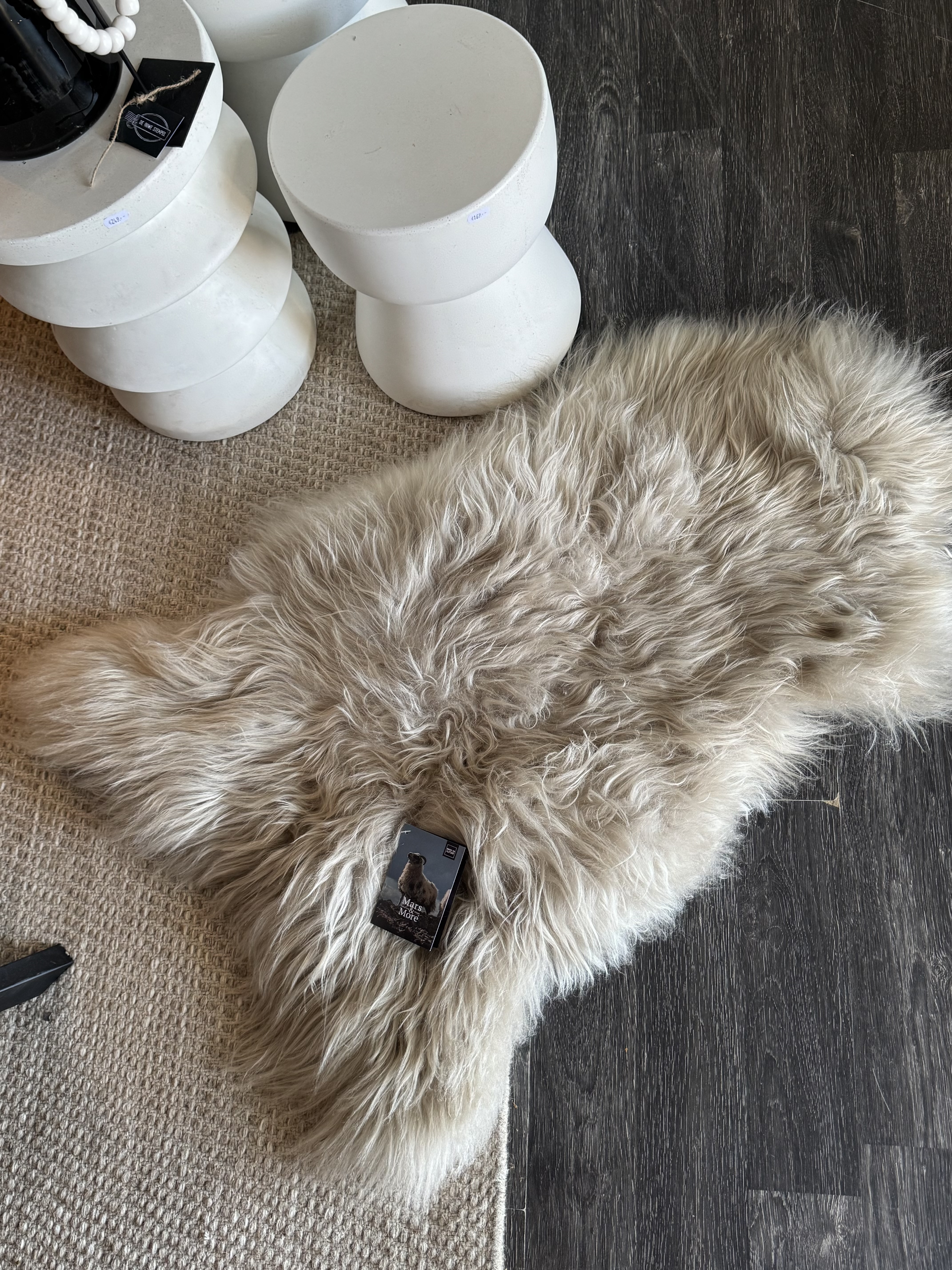 Icelands schapenvacht - beige/zand