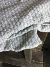 Plaid gewerkt motief, grijs. Knit Factory