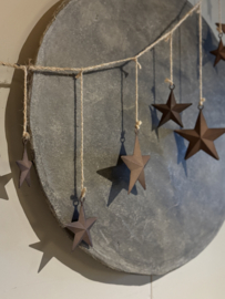 Metalen kerstslinger 150cm.