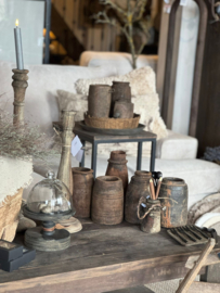 Set zwarte vorkjes van aura peeperkorn