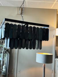 Vierkante hanglamp lamellen