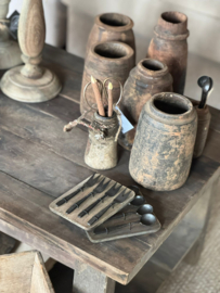 Set zwarte vorkjes van aura peeperkorn