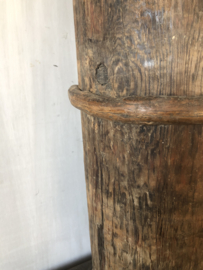 Houten grote authentieke emmer (nummer 3)