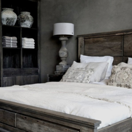 Houten bed Brit