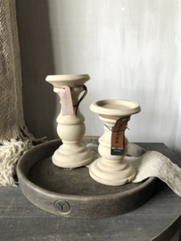 Kaarsenhouder Majestic Taupe