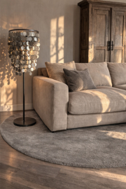 Hanglamp met grijze schijfjes