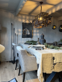 Hanglamp rechthoekig - roest