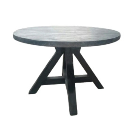 Ronde tafel op vierpoot