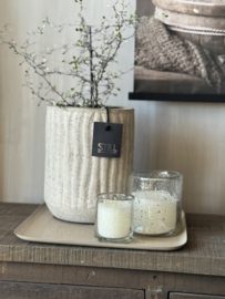 Metalen tray vierkant