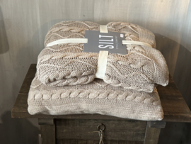 Plaid en kussen silt
