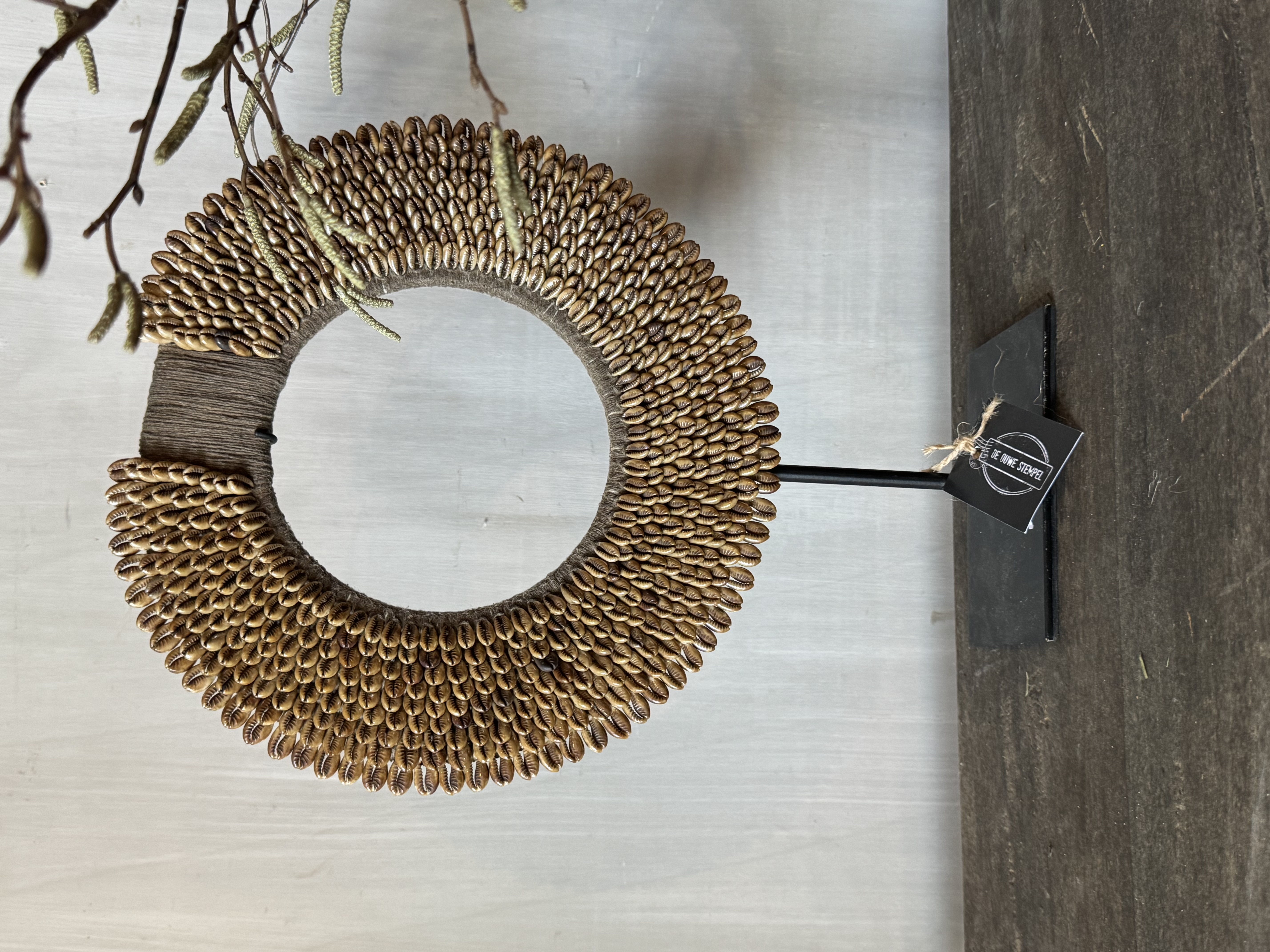 Schelpenketting bruin