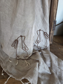 Konijn ijzerdraad hanger