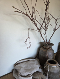 Konijn ijzerdraad hanger