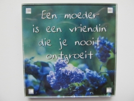 Een moeder is een vriendin die je nooit ontgroeit (Magneet 062)