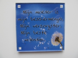 Mijn moeder is mijn beschermengel, Mijn verzorgster, Mijn beste vriendin (Magneet 123-X)