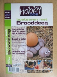 Boetseren met brooddeeg (HobbyDoe) (T)