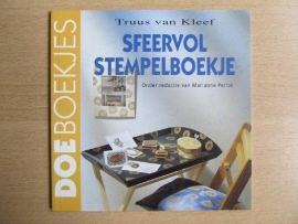 DoeBoekje: "Sfeervol stempelboekje" - T. van Kleef (T)